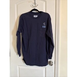 Tyndale Flame Resistant Work Shirt Pike Logo BLE Sz Large Electricity Energy